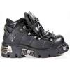 New Rock - M.110 ITALI NEGRO Baskets à plateforme - Noir Product image